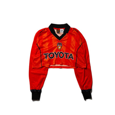 Reworked Valencia Toyota Cropped Jersey front view