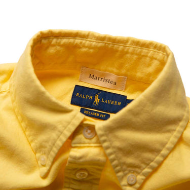 Ralph Lauren Cropped Button Shirt |Yellow
