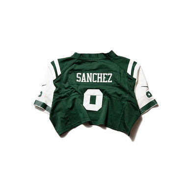 Rework New York Jets Cropped NFL Jersey Green