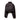 Champion Cropped Puffer Jacket Black Back view