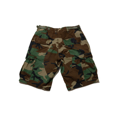 Reworked Camo Cargo Shorts | Military