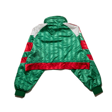 Reworked ASICS Cropped Track Jacket