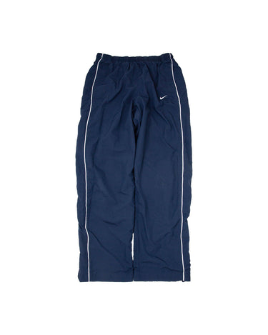 Nike Nylon Track Pants Navy front view