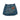 Reworked Vintage Levi’s Denim Mini Skirt | Raw Edge Waist back view