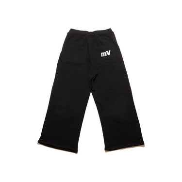 mv Logo Sweatpants | White Wide Leg