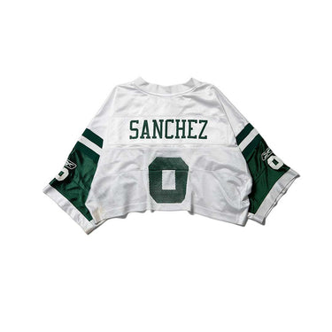 Reworked NFL Style Cropped Jersey white