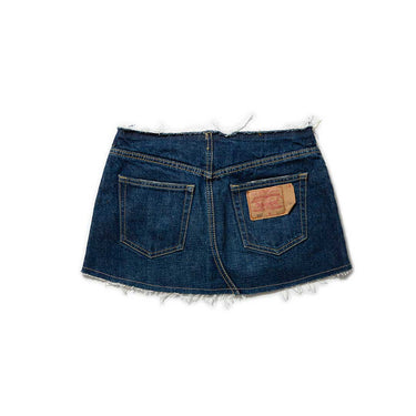 Dark wash Levi’s Rework Mini Skirt