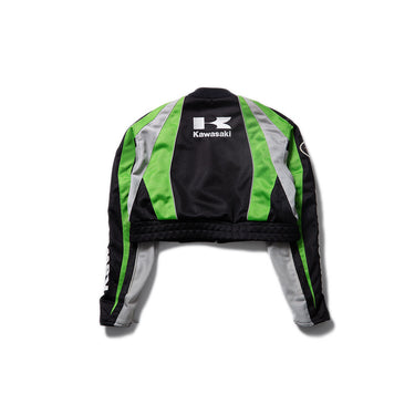 Reworked Vintage Kawasaki Cropped Racing Jacket