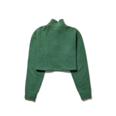 Polo Rework Cropped Half-Zip Sweatshirt