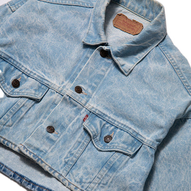 Levi’s Rework Cropped Denim Jacket Light Blue