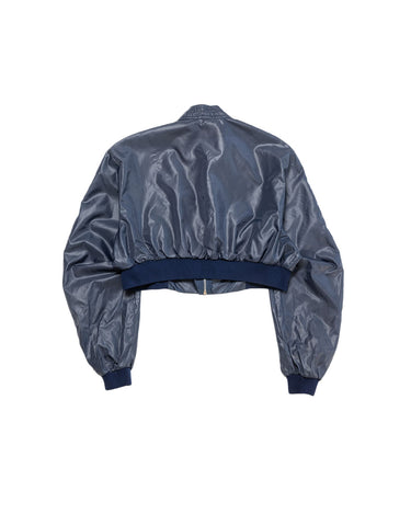 Mercedes-Benz Reworked Cropped Track Jacket | Navy