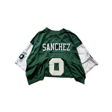 Reworked New York Jets Green Cropped Jersey