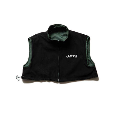 Reworked NY Jets Reversible Cropped Vest