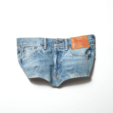 Vintage Levi’s Denim Corset Top Lace Up Reworked