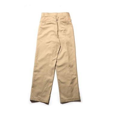 Rework Dickies Beige Wide Work Pants Straight