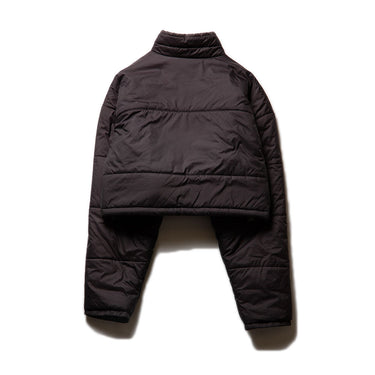 Champion Cropped Puffer Jacket Black