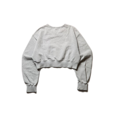 Vintage Ralph Lauren POLO Logo Cropped Sweatshirt Grey