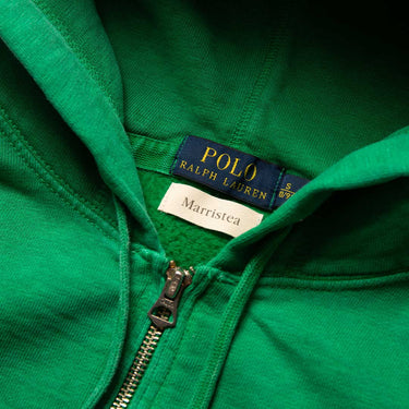 Polo Ralph Lauren Cropped Zip Hoodie | Green