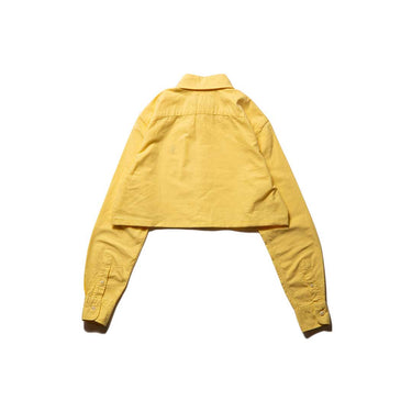 Ralph Lauren Cropped Button Shirt |Yellow